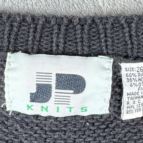 VTG 80s Retro Pastel Abstract Sweater Vest Lot Women’s L 3-Piece Colorblock Knit - Picture 6 of 13